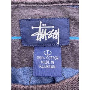 STUSSY◆Tシャツ/L/コットン/NVY/...の詳細画像2