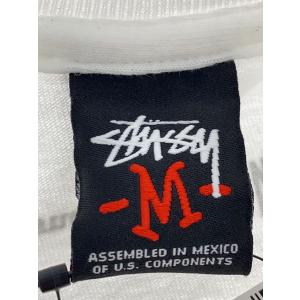 STUSSY◆Tシャツ/M/コットン/WHT//の詳細画像3
