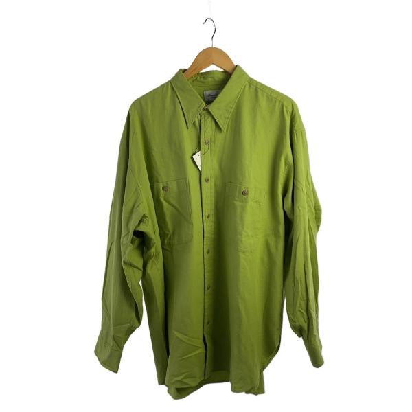 Marvine Pontiak shirts makers◆長袖シャツ/--/コットン/GRN/MP...