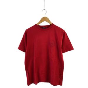 STUSSY◆Tシャツ/M/コットン/RED
