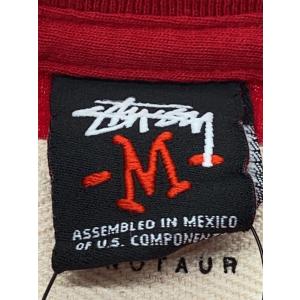 STUSSY◆Tシャツ/M/コットン/REDの詳細画像2