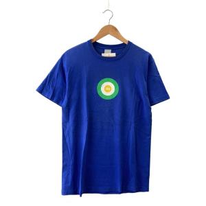 STUSSY◆Tシャツ/L/コットン/BLU//