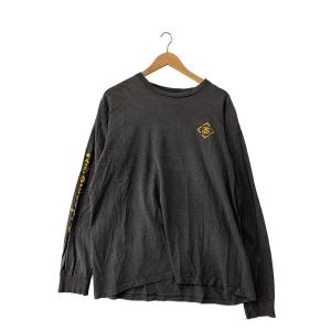 STUSSY◆長袖Tシャツ/XL/コットン/GRY//