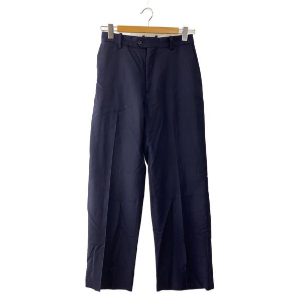 MARKAWARE◆スラックスパンツ/1/ウール/NVY/A24A-08PT03C/WOOLTROP...