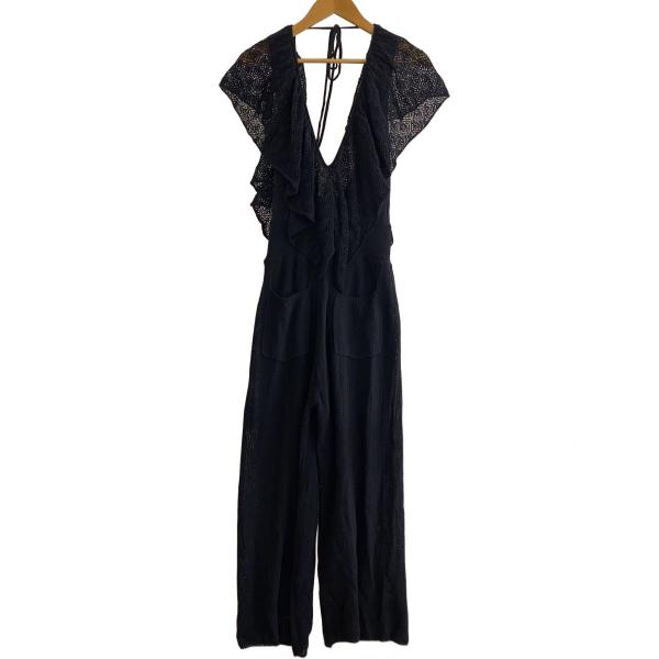 AMERI◆オールインワン/S/コットン/0225105931170/MEDI RUFFLE KNI...