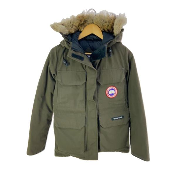 CANADA GOOSE◆ダウンジャケット/S/ポリエステル/KHK/無地/99c5019