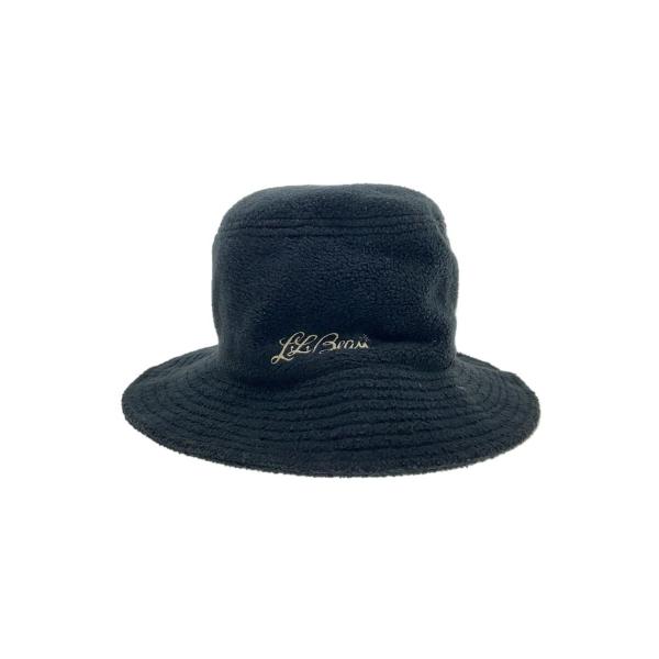 L.L.Bean◆Vintage/80s/筆記体刺繍ロゴ/フリースバケットハット/SIZE:M/ポリ...