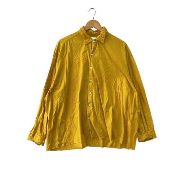 KANEMASA PHIL.◆46G Artisan L/S Shirt/長袖シャツ/M/コットン/...