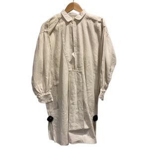Euro Vintage/1900-30s/グランパシャツ/スモック/リネン/CRM/? NULL ?