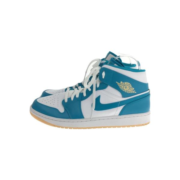 NIKE◆AIR JORDAN 1 MID Aquatone/エアジョーダン/30cm/BLU/DQ...