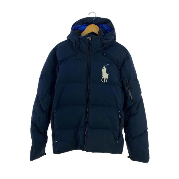 POLO RALPH LAUREN◆ダウンジャケット/L/ナイロン/NVY/710716127002...