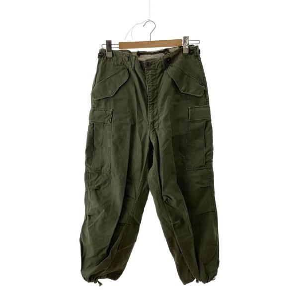 US.ARMY◆50s/M-5/Field Pantカーゴパンツ/S/コットン/KHK/無地/840...