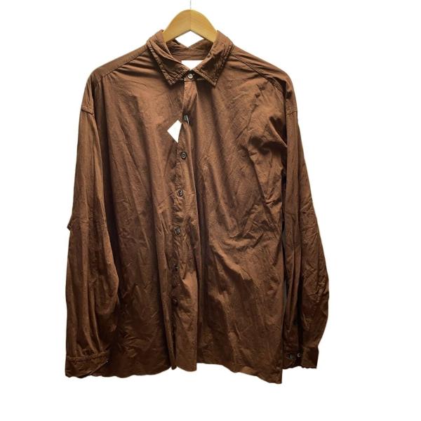 KANEMASA PHIL.◆46G Artisan L/S Shirt/長袖シャツ/M/コットン/...