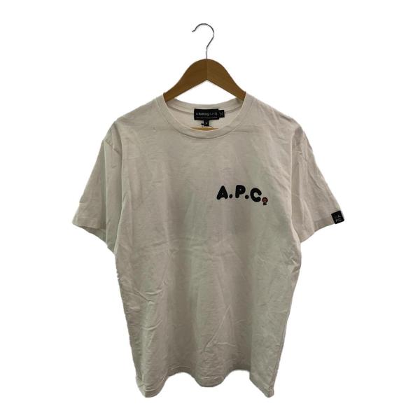A BATHING APE◆Tシャツ/M/コットン/WHT/002tei231901c