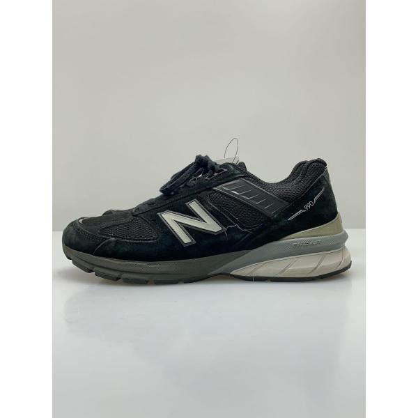 NEW BALANCE◆M990//ブラック/28cm/BLK/スウェード