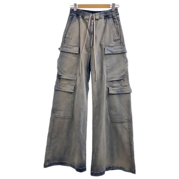 RICK OWENS DRKSHDW◆DOUBLE CARGO JUMBO BELAS/ボトム/S/...