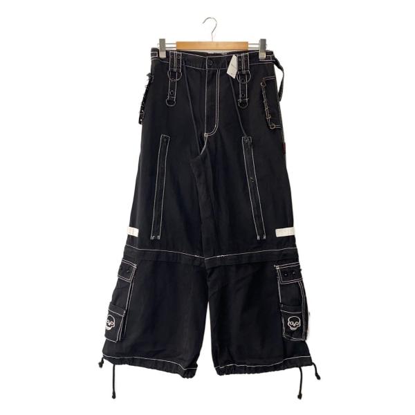 TRIPP NYC◆カーゴパンツ/M/コットン/BLK/無地/AF3838MH//