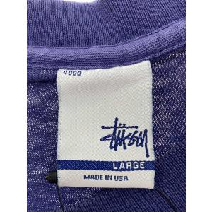 STUSSY◆Tシャツ/L/コーデュロイ/NVYの詳細画像2