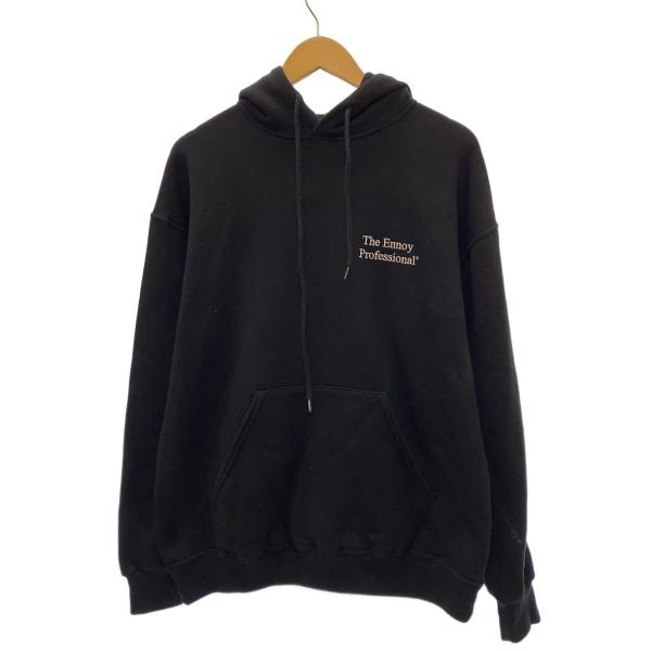 the ennoy professional◆パーカー/L/コットン/BLK/無地/SS21BREN...