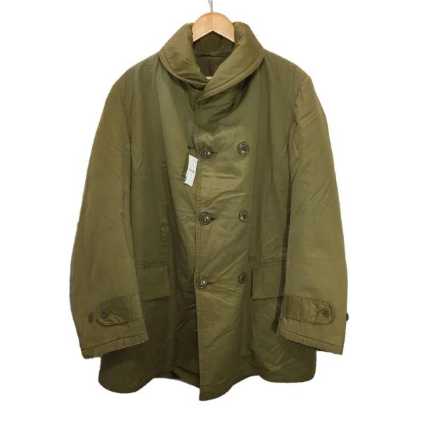 US.ARMY◆M-43/40s/マッキーノウ/ベルト欠品/コート/--/--/KHK/無地