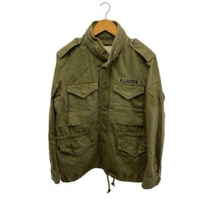 Denim & Supply Ralph Lauren◆M-65 Field Jacket/ミリタリージャケット/M/コットン/KHK/無地｜ssol-shopping