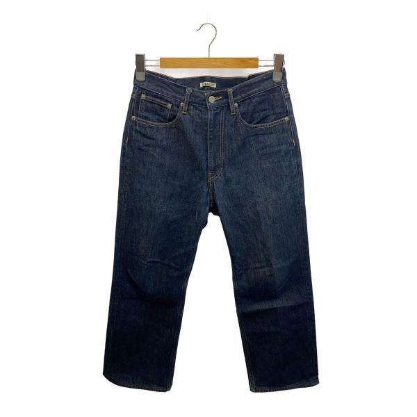 AURALEE◆HARD TWIST DENIM 5P PANTS/30/デニム/インディゴ/A20...