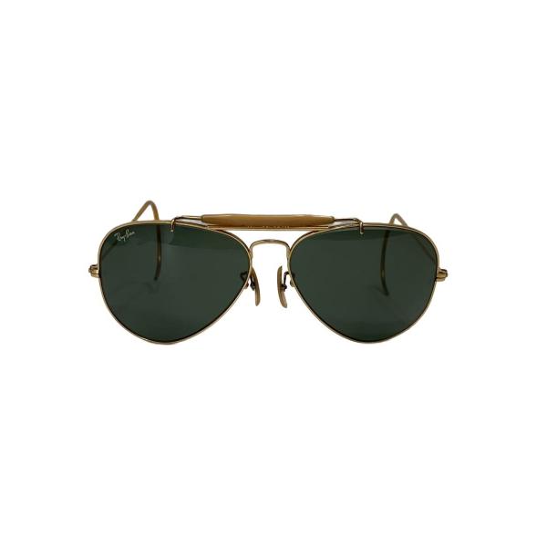 Ray-Ban◆outdoorsman/B&amp;L/サングラス/GLD/GRN/メンズ