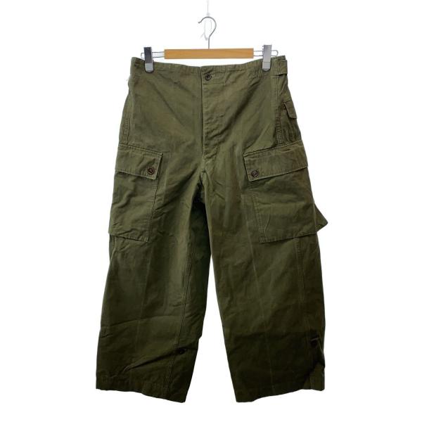 MILITARY◆50s/オランダ軍/ダブルフェイスカーゴ/カーゴパンツ/82×80/コットン/カー...
