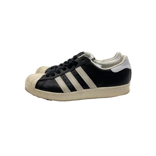 adidas◆SUPER STAR 80S/スーパースター/24.5cm/BLK