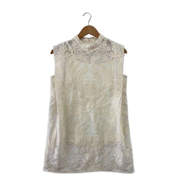 AMERI◆ノースリーブブラウス/FREE/ポリエステル/BEG/01310490930