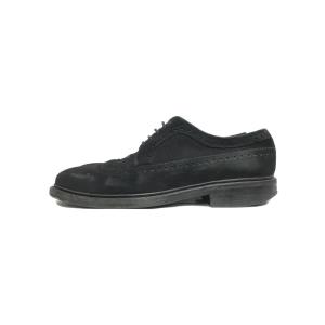 Jalan Sriwijaya◆EDWARD/ドレスシューズ/UK6.5/BLK/スウェード/986...