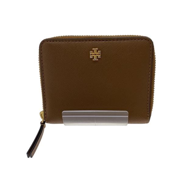 TORY BURCH◆2つ折り財布/PVC/CML/レディース