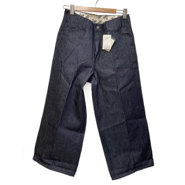 BEN DAVIS◆ストレートパンツ/L/デニム/IDG/無地/BDY-5088JS