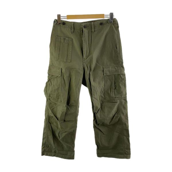 Nigel Cabourn◆ARMY CARGO PANT/カーゴパンツ/32/コットン/KHK/8...