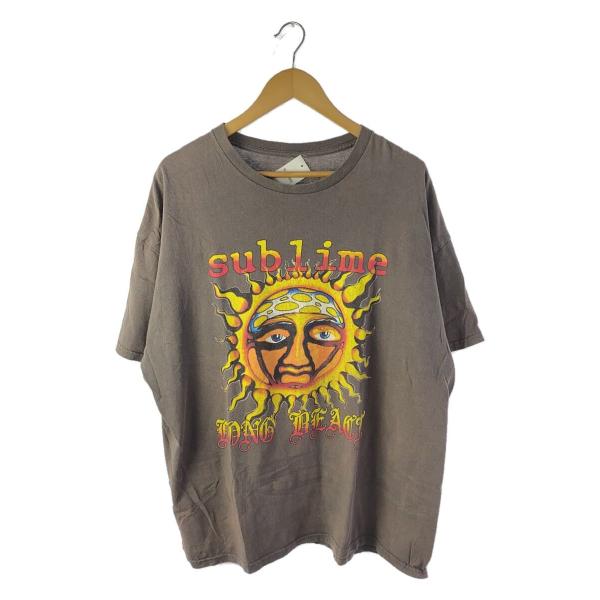 SUBLIME◆Tシャツ/XXL/コットン/BRW