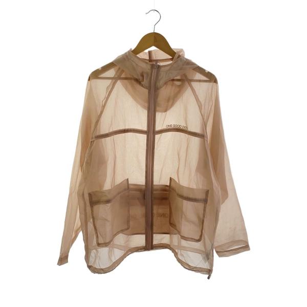 JEANASIS◆ブルゾン/FREE/ナイロン/PNK/無地/JS071736CF//