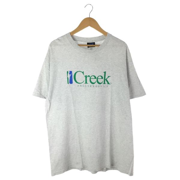 Creek Angler’s Device◆ロゴTシャツ/XL/コットン/GRY//