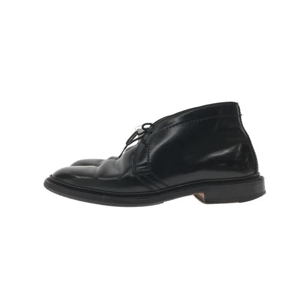 Alden◆チャッカブーツ/US7.5/BLK/レザー/12527