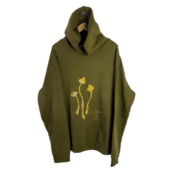 Maison Margiela◆Mushroom Long-Sleeve Hooded Sweats...