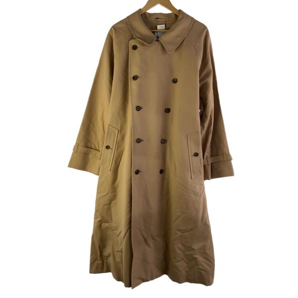 Graphpaper◆Double Cloth Peach Trench Coat/2/コットン/C...