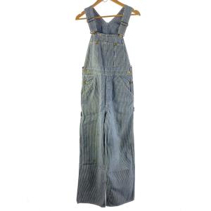Lee◆50s/ハウスタグ/98SB/ヒッコリー/オーバーオール/コットン/NVY/ストライプ/98-SB