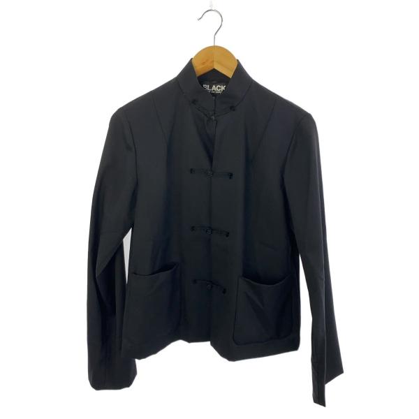 BLACK COMME des GARCONS◆ジャケット/S/ウール/BLK/1R-J026