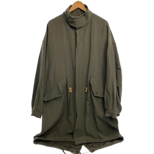 marka◆モッズコート/3/MODS PARKA - wool×linen backsatin/M...