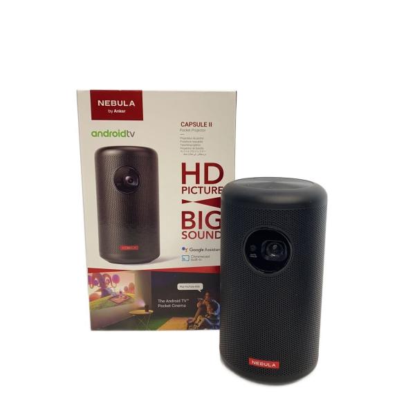 ANKER◆プロジェクター Nebula Capsule II D2421N11 [ブラック]/アン...