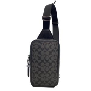 COACH◆ショルダーバッグ/ボディーバッグ/ブラック/無地/C9867/コーチ
