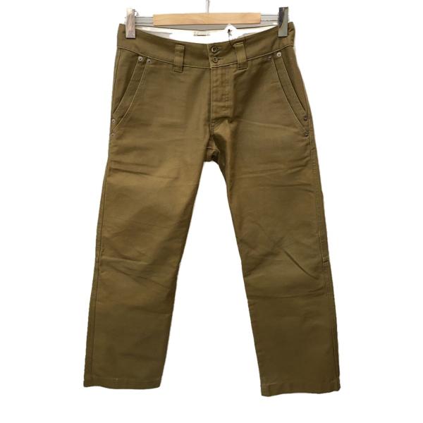 FINAL HOME◆ボトム/S/コットン/KHK/無地/FH31-FF247