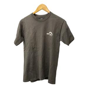 STUSSY◆カットソー/S/コットン/GRN