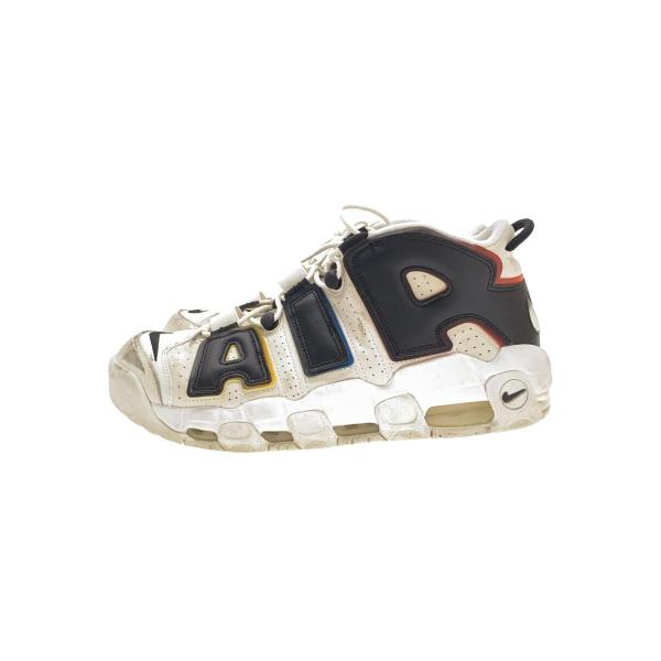 NIKE◆AIR MORE UPTEMPO 96/ハイカットスニーカー/28.5cm/ホワイト/DM...