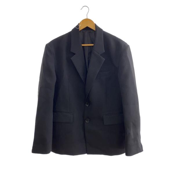 M TO R◆テーラードジャケット/38/ポリエステル/BLK/MUV-03210-Ａ