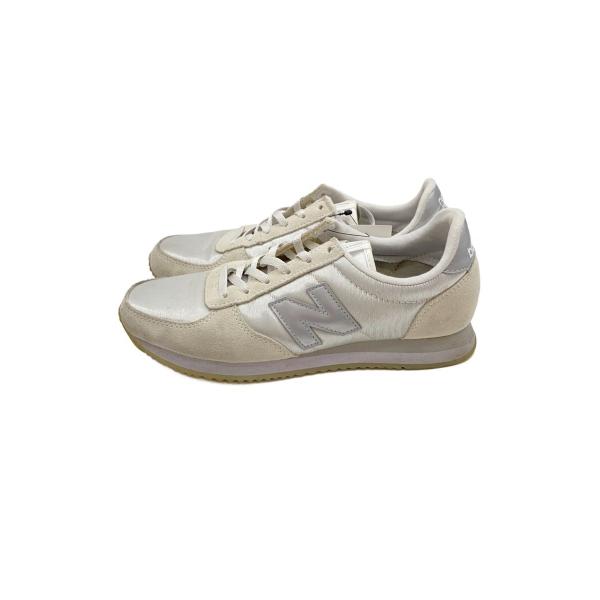 NEW BALANCE◆ローカットスニーカー/23cm/WHT/スウェード/Wl220HC